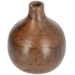 Akátová váza Kave Home Tyara 15 cm