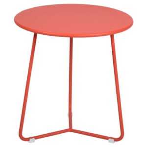 Oranžový kovový odkládací stolek Fermob Cocotte 34