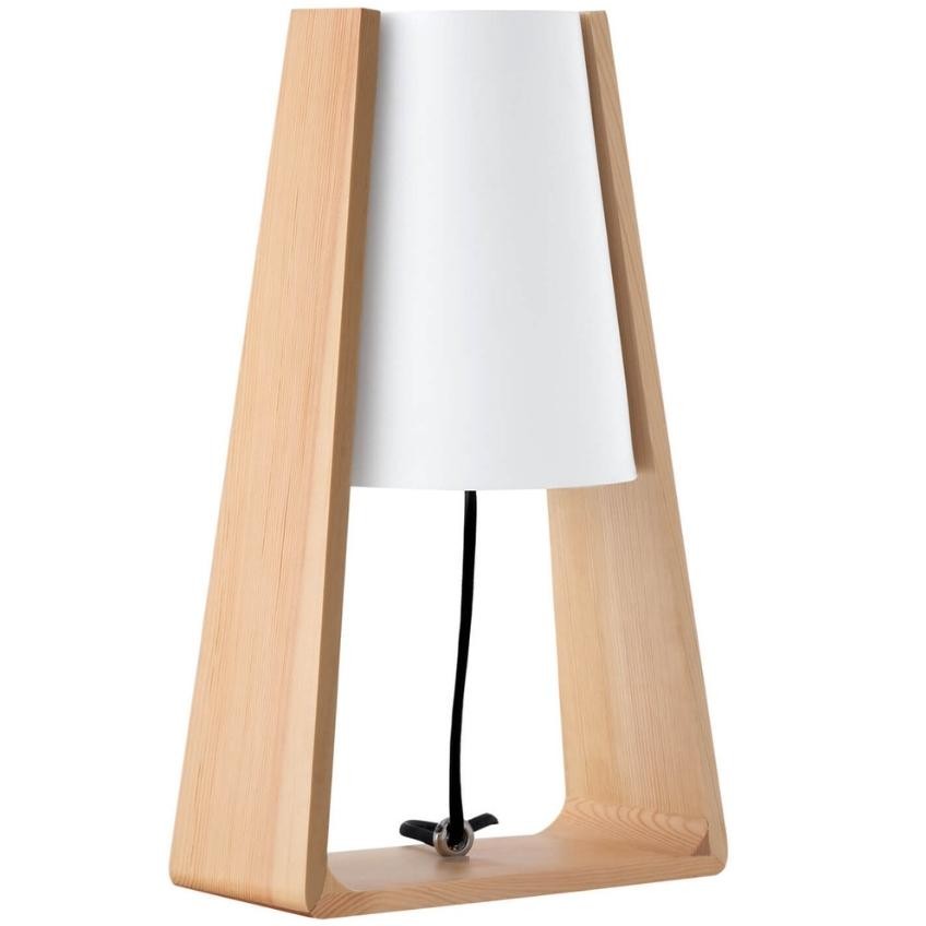 Jasanová stolní lampa Somcasa Zular 36 cm