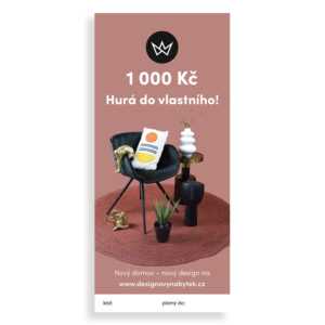 Dárkový e-poukaz v hodnotě 1000 Kč - První bydlení