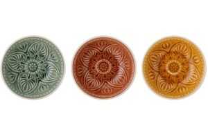 Set tří kameninových barevných misek Bloomingville Rani 13 cm