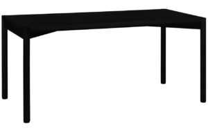 Noo.ma Černý dubový jídelní stůl Yami 160 x 75 cm