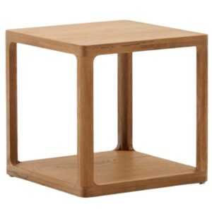 Dubový odkládací stolek Kave Home Maymai 50 x 50 cm
