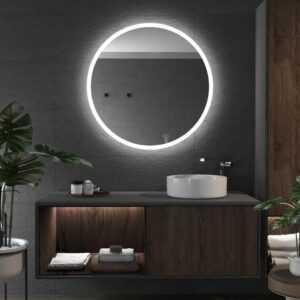 Altavola Kulaté koupelnové zrcadlo Damie 70 cm s LED osvětlením