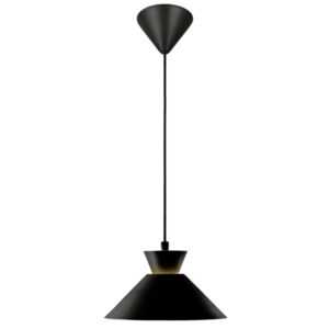 Nordlux Černé kovové závěsné světlo Dial 25 cm